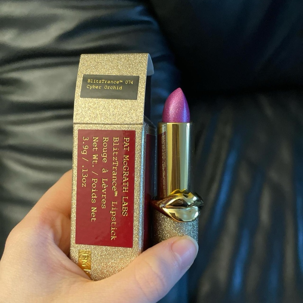 Brand new Pat McGrath lip stick cyber orchid blitztrance 074